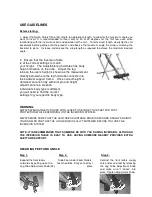 Предварительный просмотр 9 страницы Action Fitness F000244 Assembly And Instruction Manual