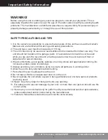 Preview for 6 page of Action Fitness R-150 Owner'S Manual