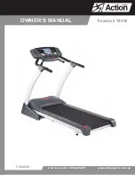 Action Fitness T4000 Owner'S Manual preview