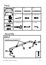 Preview for 4 page of Action Sports Folding Nursery Swing Manual