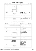 Preview for 5 page of Action Sports S000664 Assembly, Installation, Care, Maintenance, And Use Instructions