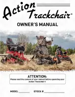 Action Trackchair NR Owner'S Manual preview