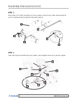 Preview for 8 page of Action Row GO S002104 Instruction Manual