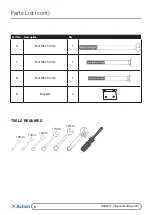 Предварительный просмотр 5 страницы Action S002217-2 Instruction Manual