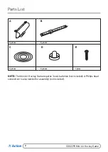 Предварительный просмотр 2 страницы Action S002295 Instruction Manual