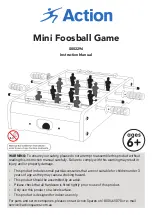 Preview for 1 page of Action S002296 Instruction Manual