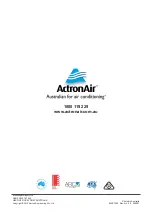 Preview for 24 page of actionair 2506-138-101 Manual