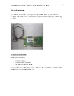 Preview for 3 page of ActionTec 802PAG User & Installation Manual