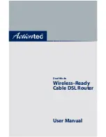 ActionTec GEU404000-01 User Manual предпросмотр