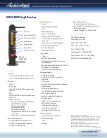 Preview for 2 page of ActionTec MI424-WR Brochure & Specs