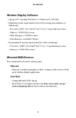 Preview for 6 page of ActionTec ScreenBeam SBT100U User Manual