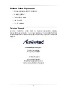 Preview for 4 page of ActionTec USB Bluetooth User Manual