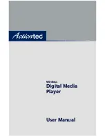 ActionTec Wireless Digital Media Player DMP011000-01 User Manual preview
