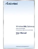ActionTec Wireless DSL Gateway GT704WG-QW04 User Manual preview