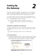 Предварительный просмотр 6 страницы ActionTec Wireless-Ready DSL Gateway User Manual