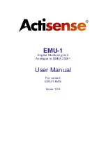 Предварительный просмотр 1 страницы Actisense EMU-1 Series User Manual