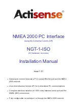 Предварительный просмотр 1 страницы Actisense NGT-1-ISO Installation Manual