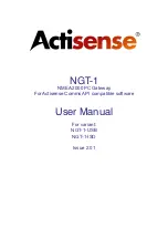 Preview for 1 page of Actisense NGT-1 User Manual