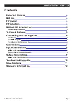 Предварительный просмотр 3 страницы Actisense NMEA Buffer NBF-2-A User Manual