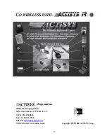 Preview for 23 page of ACTiSYS ACT-IR100S User Manual