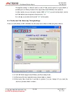 Предварительный просмотр 18 страницы ACTiSYS ACT-IR100UD User Manual