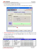 Предварительный просмотр 19 страницы ACTiSYS ACT-IR100UD User Manual