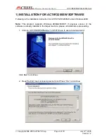 Предварительный просмотр 4 страницы ACTiSYS ACT-IR3200M User Manual