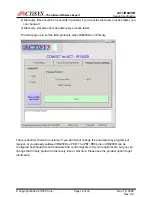 Preview for 15 page of ACTiSYS ACT-IR8200D Design Specification