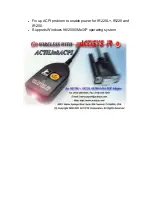 Preview for 1 page of ACTiSYS IR200L Brochure