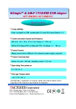 Preview for 2 page of ACTiSYS IR4020U Specifications