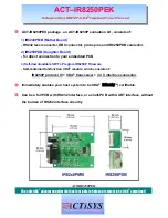 ACTiSYS IR8250P Brochure предпросмотр