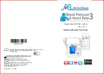 Activ8rlives Blood Pressure3 Monitor Instructions For Use Manual preview