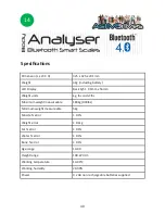 Предварительный просмотр 40 страницы Activ8rlives Body Analyser User Manual