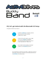 Предварительный просмотр 7 страницы Activ8rlives Buddy Band Manual