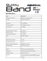 Предварительный просмотр 33 страницы Activ8rlives Buddy Band Manual