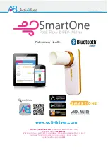 Предварительный просмотр 1 страницы Activ8rlives SmartOne Manual