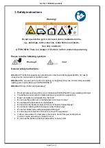 Preview for 2 page of Activa BARBECUE 10550 Installation And Operating Instructions Manual