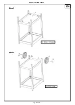 Предварительный просмотр 10 страницы Activa 12200R Cabrio Instructions For Assembly And Use