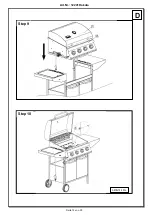 Предварительный просмотр 12 страницы Activa 12241 Dakota Instructions For Assembly And Use