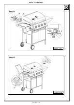 Preview for 13 page of Activa 12241 Dakota Instructions For Assembly And Use