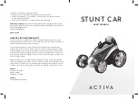 Preview for 1 page of Activa STUNT CAR User Manual