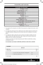 Preview for 9 page of Active Aqua AACH100HP Instructions Manual