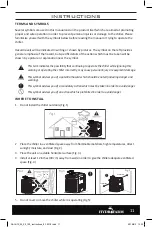 Предварительный просмотр 11 страницы Active Aqua AACH100HP Instructions Manual