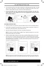 Preview for 12 page of Active Aqua AACH100HP Instructions Manual