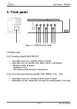 Предварительный просмотр 7 страницы Active Audio MPA6150 User Manual