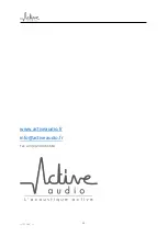 Предварительный просмотр 13 страницы Active Audio Ray-On B70 User Manual