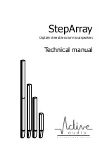 Preview for 1 page of Active Audio StepArray Technical Manual