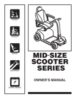 Предварительный просмотр 1 страницы Active Care Medical Mid-size Scooter series Owner'S Manual