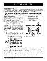 Предварительный просмотр 11 страницы Active Care Medical Mid-size Scooter series Owner'S Manual