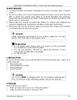 Предварительный просмотр 22 страницы Active Care Medical Pilot 2310 Owner'S Manual